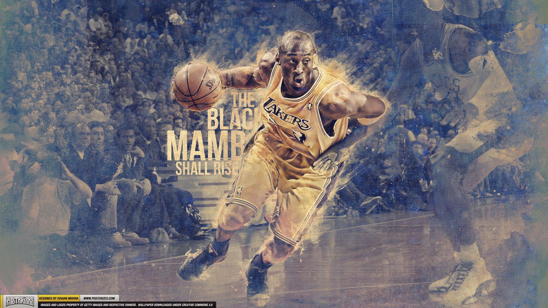 1920x1080 Kobe Bryant - 'Black Mamba Shall Rise' (WALLPAPER)