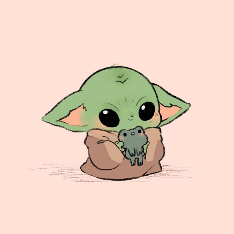 Baby Yoda Cartoon Wallpapers Top Free Baby Yoda Cartoon Backgrounds