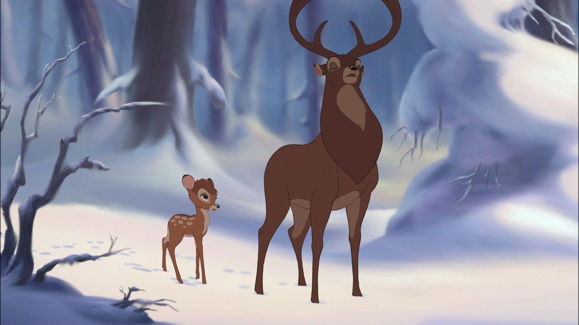 1920x1080 Wallpaper cartoon Bambi
