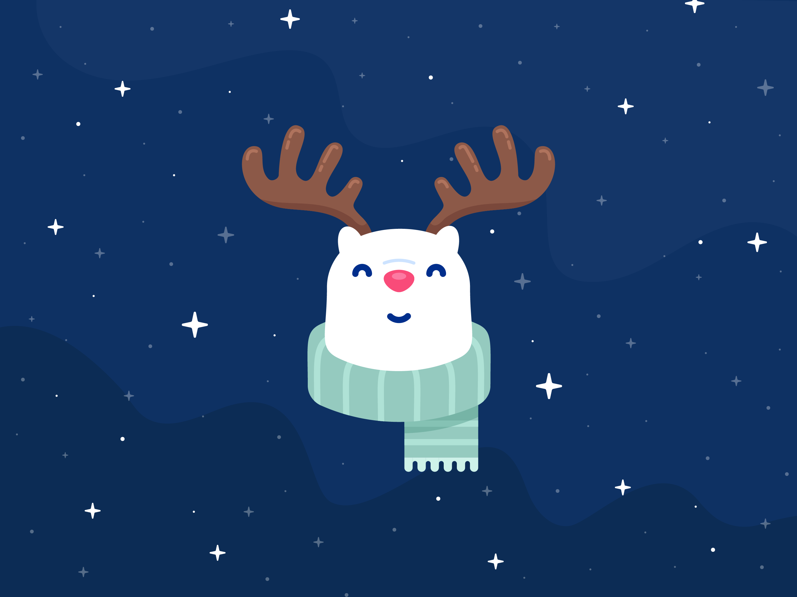 2732x2048 Bear Themed Wallpaper for your iPhone, iPad, and Mac