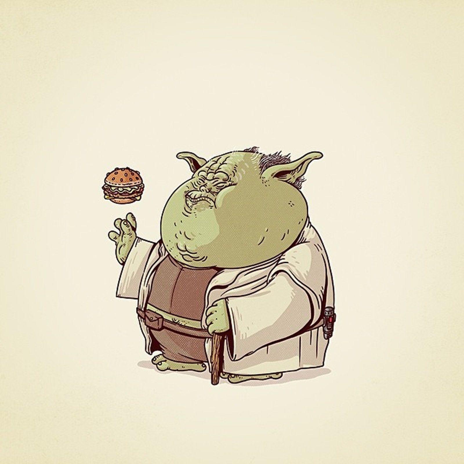 1600x1600 Star Wars Cartoon Wallpaper