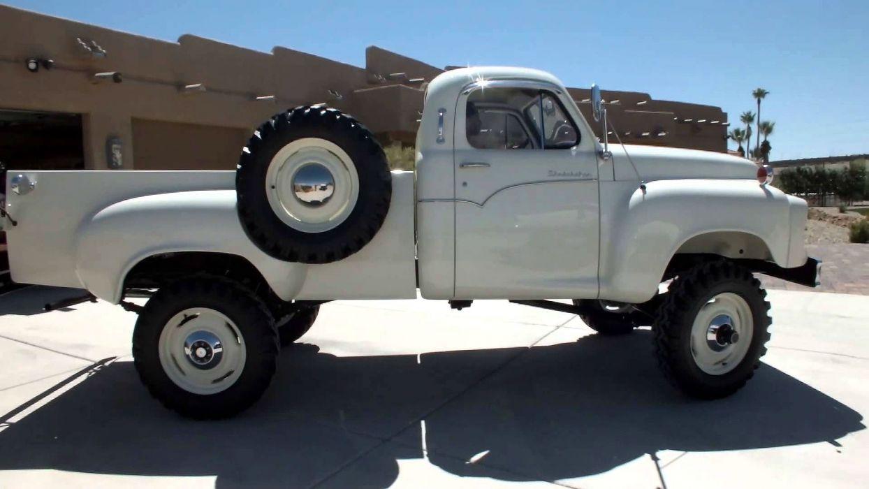 1244x700 STUDEBAKER PICKUP truck retro classic 4x4 wallpaperx1080