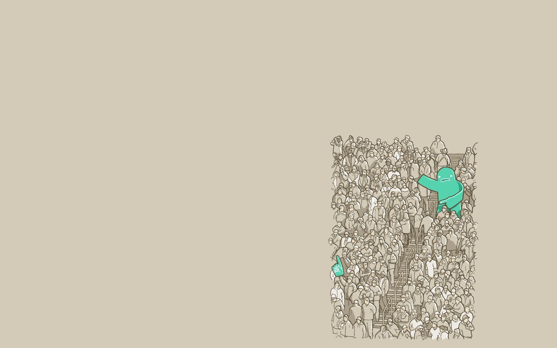 1920x1200 minimalistic, funny, simple background wallpaper