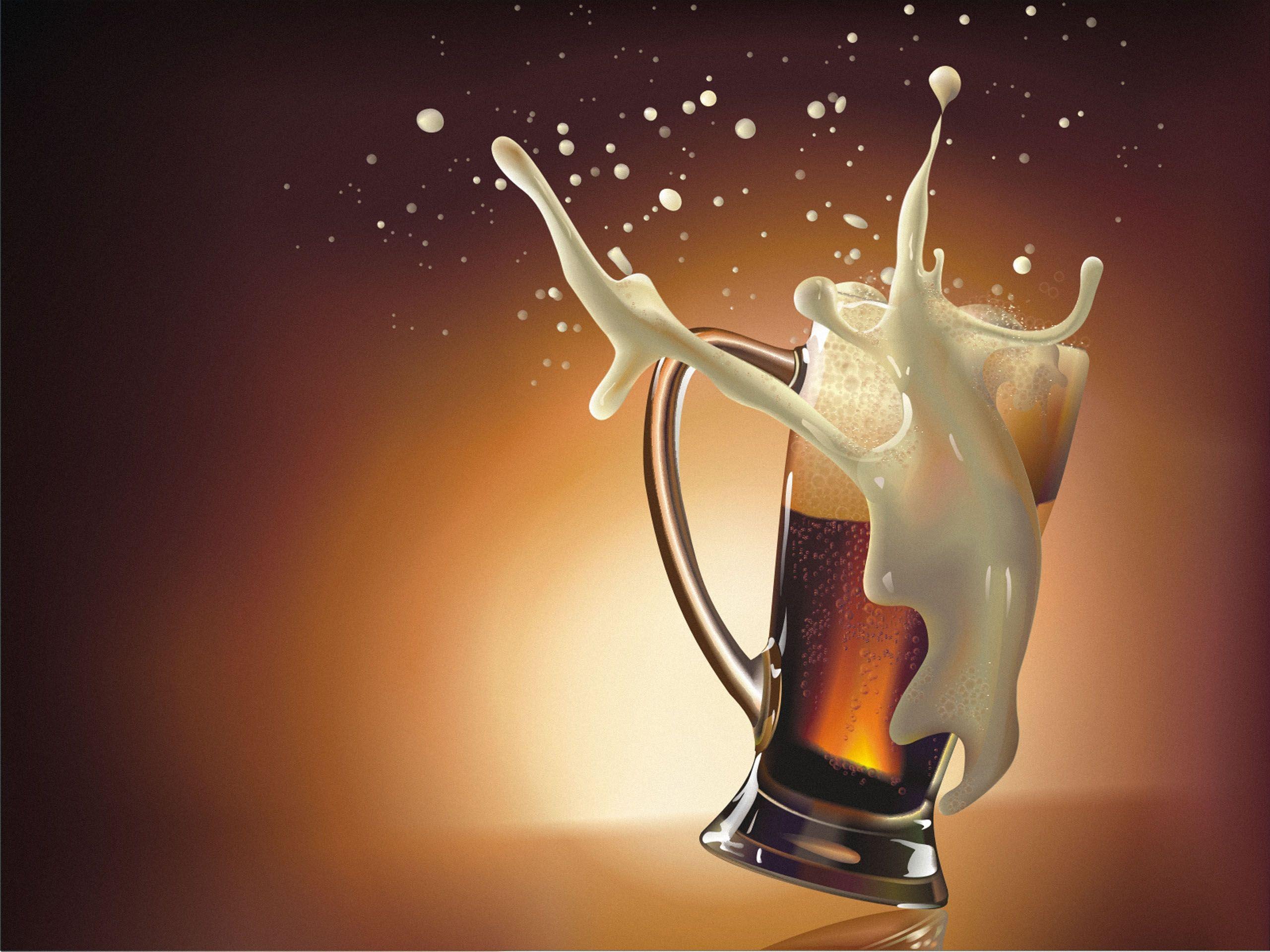 2560x1920 Smashing a beer mug wallpaper. Beer wallpaper, Home brewing beer, Drinking beer