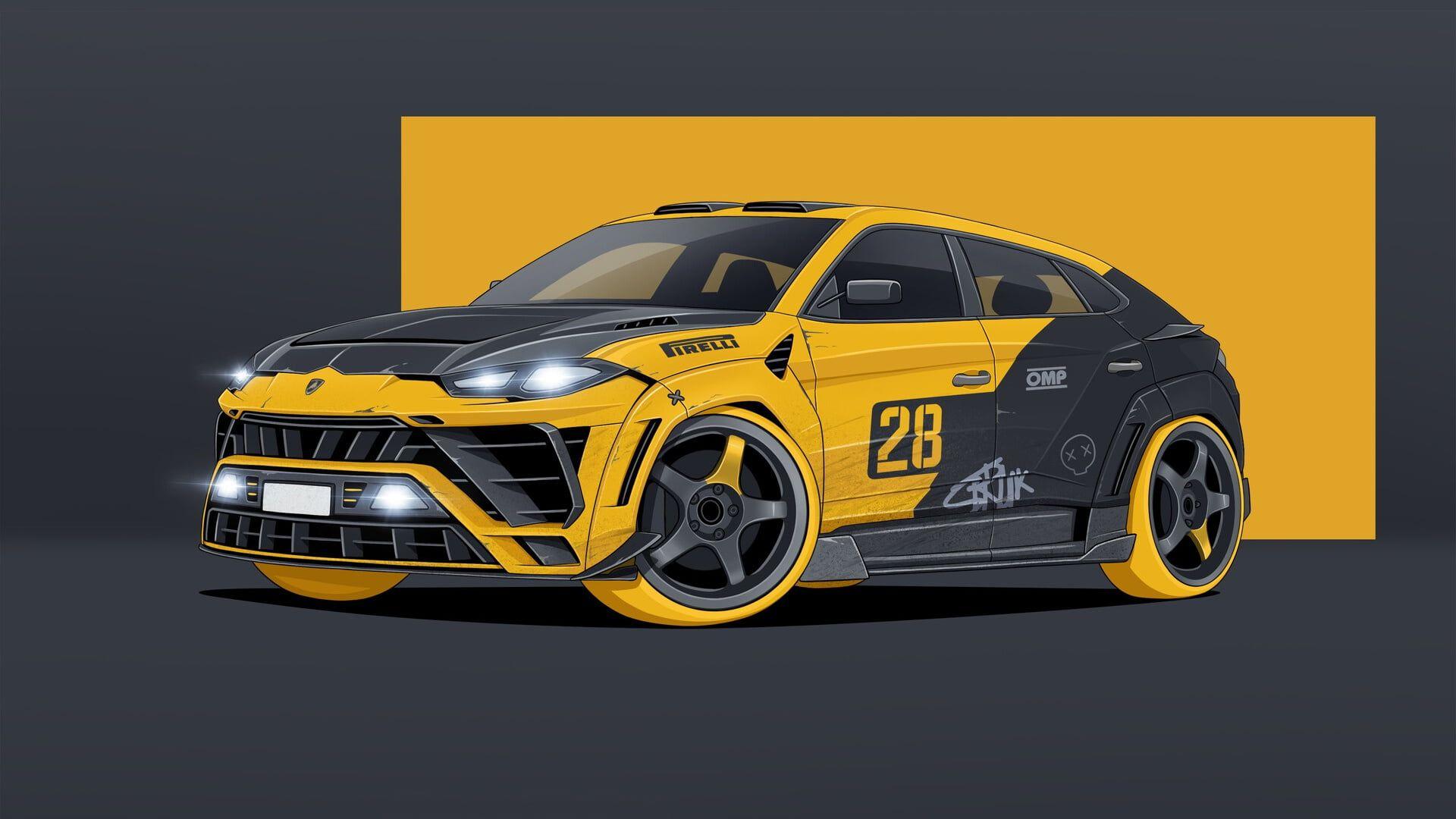 1920x1080 Lamborghini Urus Wallpaper HD