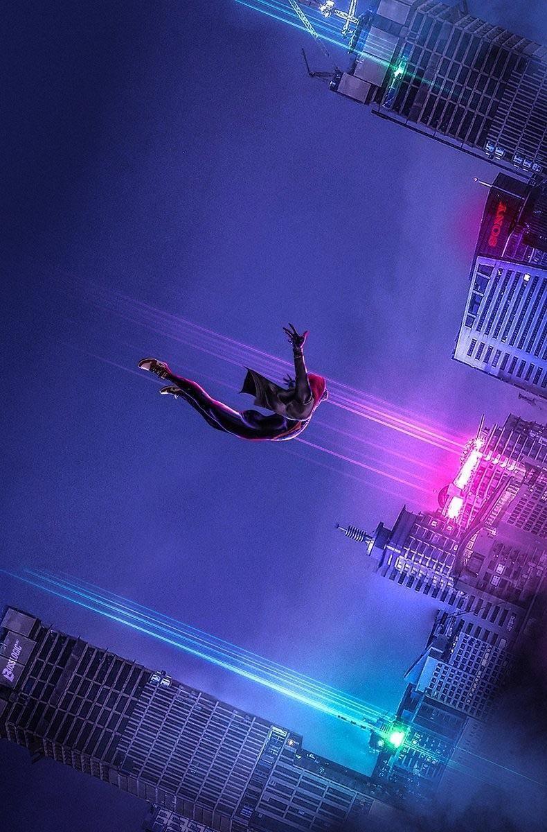 790x1200 Spider Man Into The Spider Verse Wallpaper