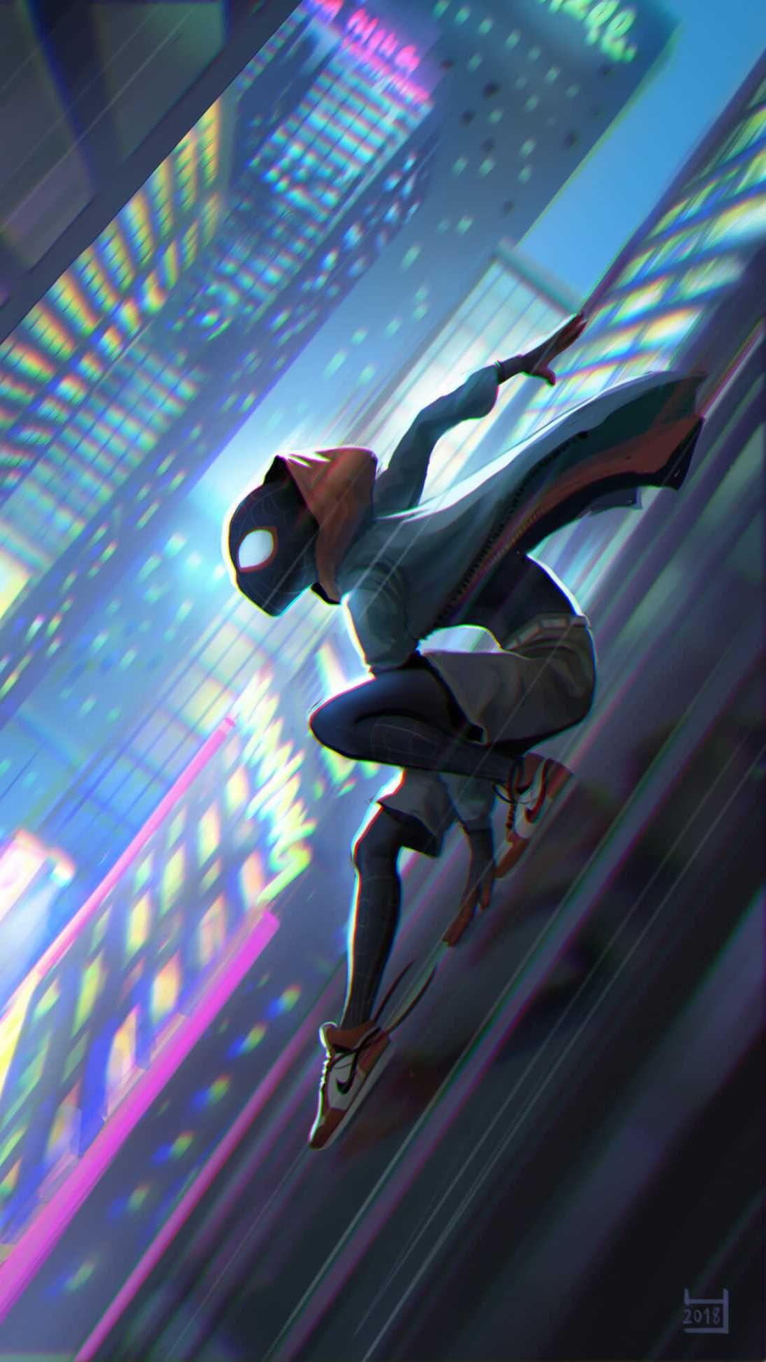 Across The Spider Verse Wallpaper - TubeWP