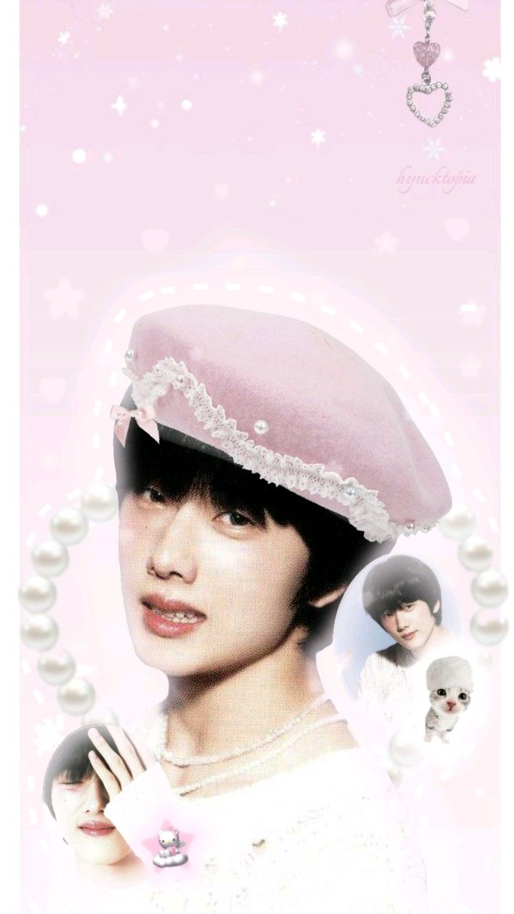 720x1280 wallpaper lockscreen jisung nct pink
