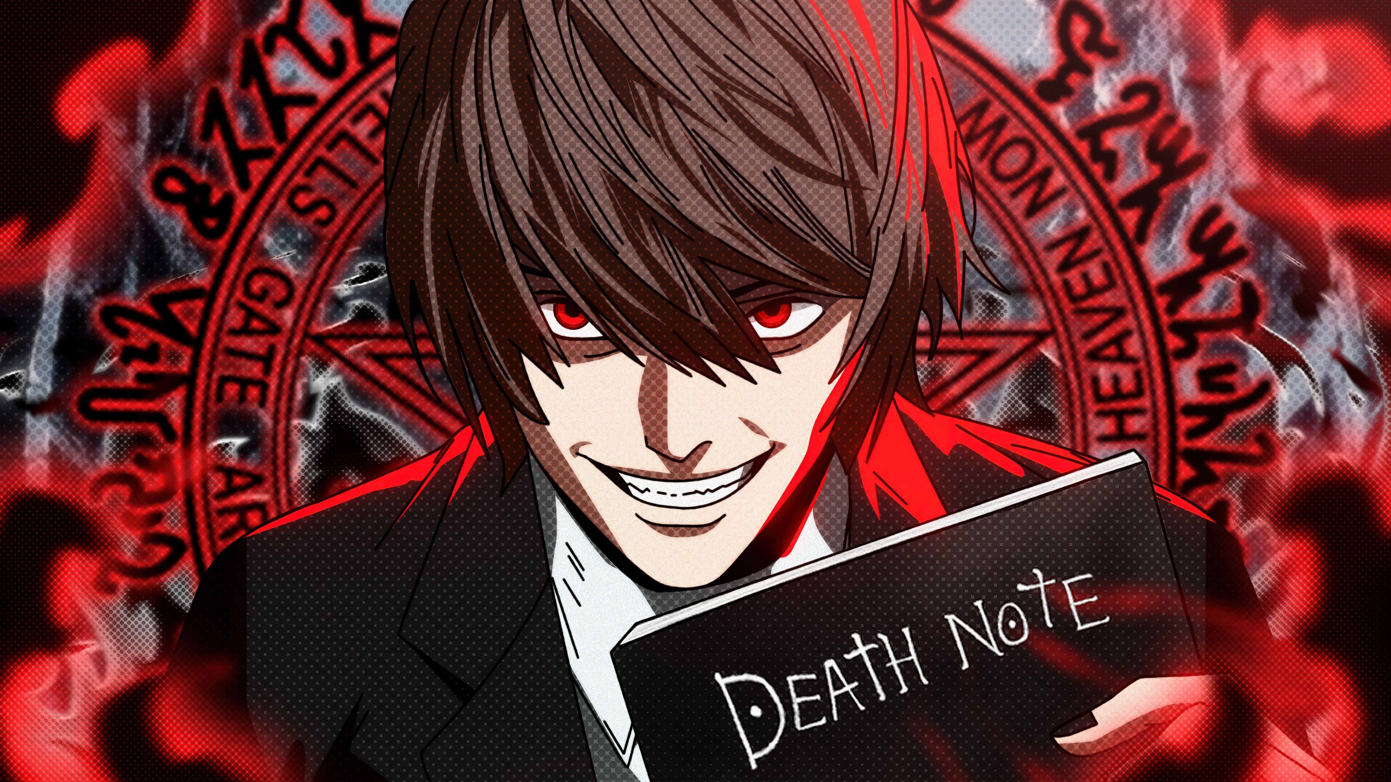 4480x2520 L Lawliet Wallpaper 4K, Fan Art, Death Note, 5K