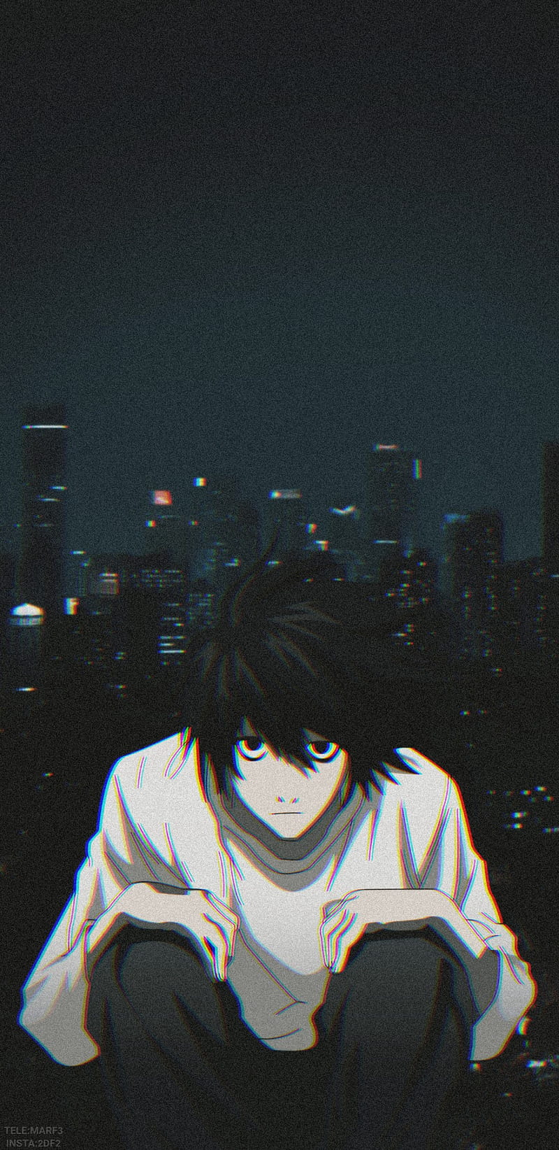 800x1644 L Death note, death note, ll, HD phone wallpaper