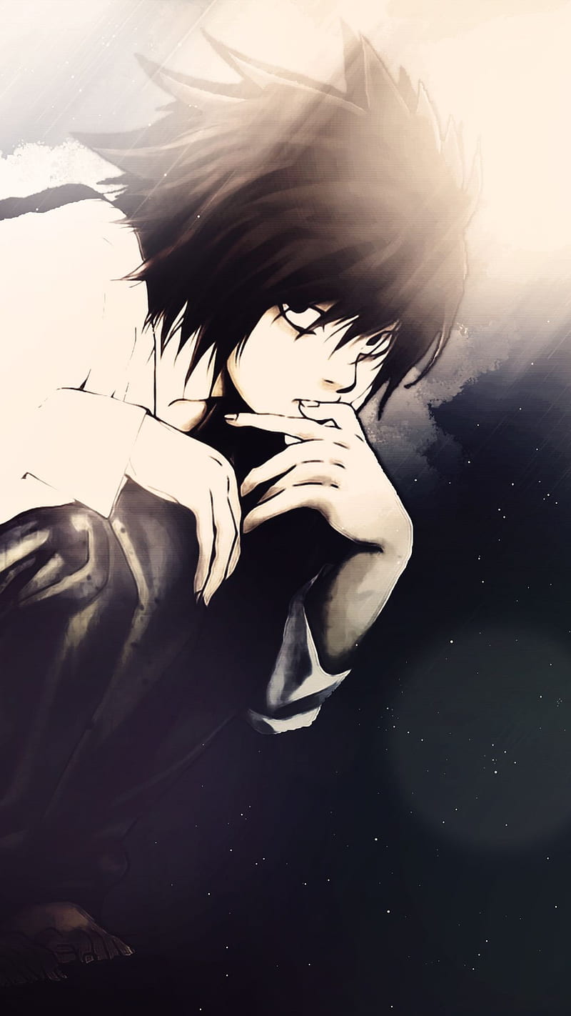 800x1422 L death note, anime, death t, HD phone wallpaper
