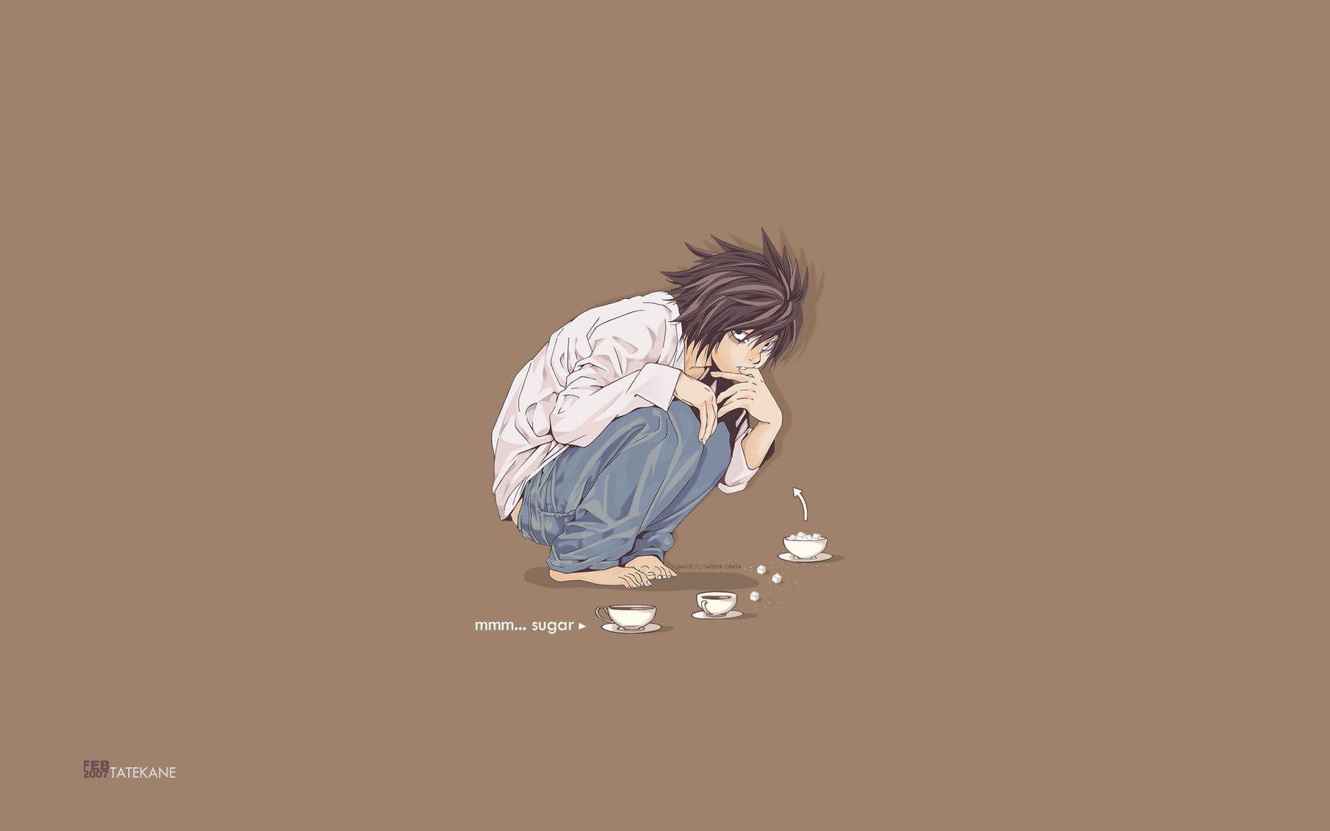 1920x1200 L from Death Note wallpaper, Death Note, anime, Lawliet L HD wallpaper