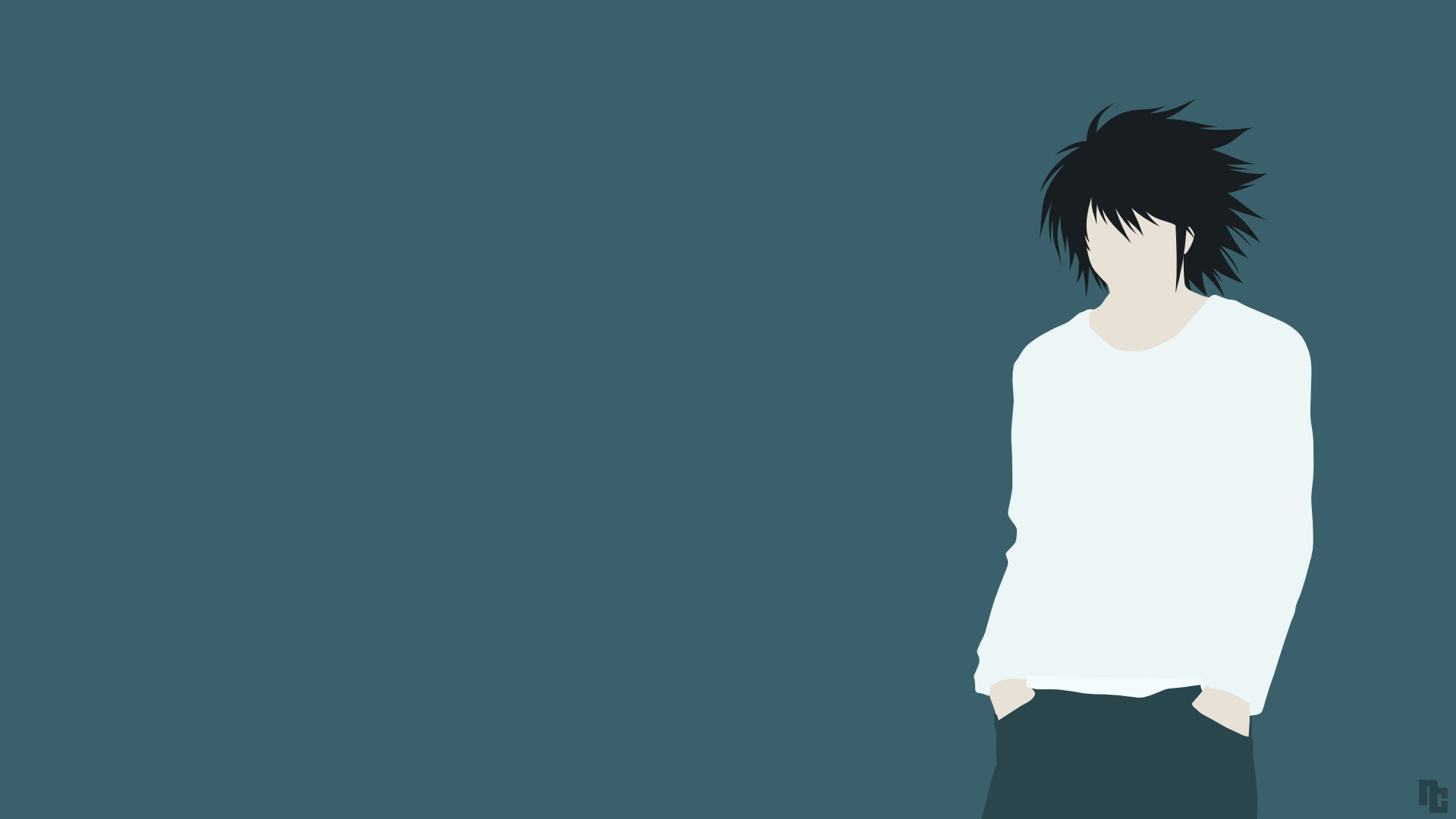 1920x1080 L from Death Note