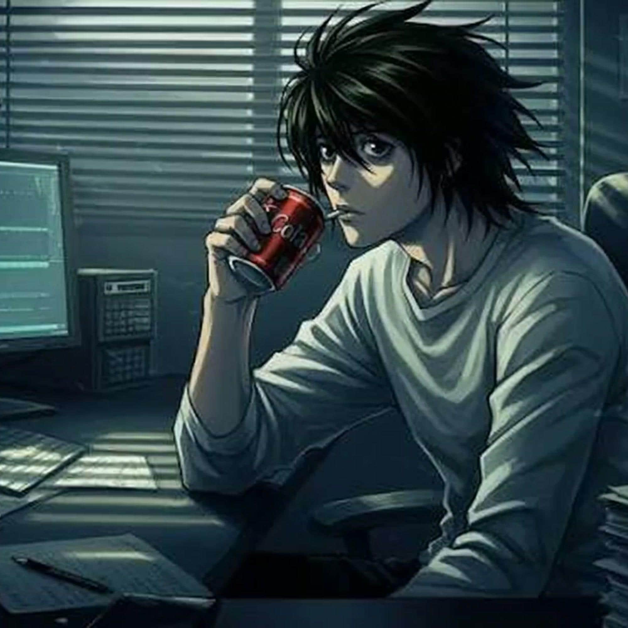 2000x2000 Death Note L Art