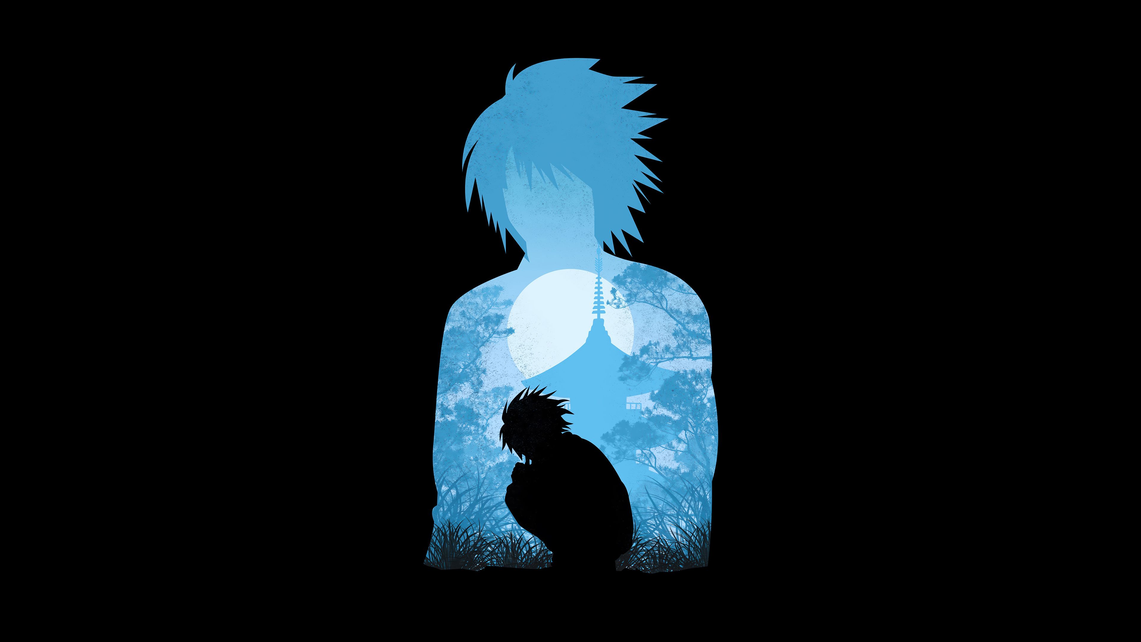 3840x2160 L Death Note Minimalist Wallpaper 4K HD PC