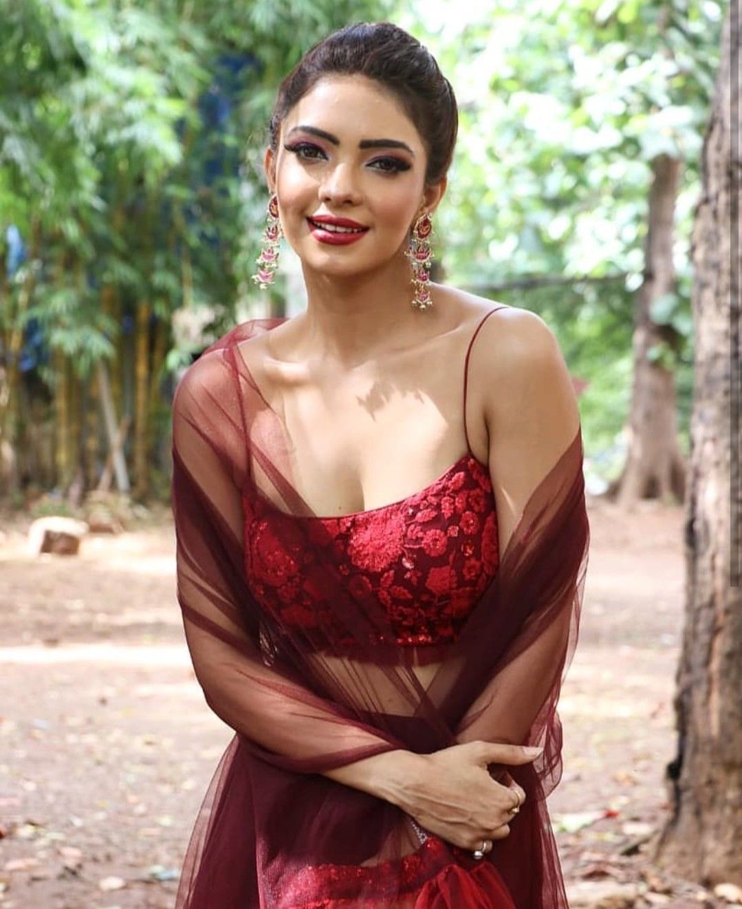 1079x1322 Discover 8 PoojaBanerjee and beautiful bollywood actress ideas. saree blouse designs, saree designs, indian fashion and more