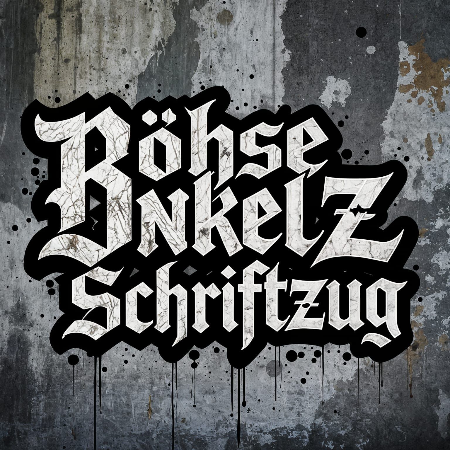 1536x1536 Böhse onkelz Schriftzugöhse Onkelz Graffiti in Gothic F