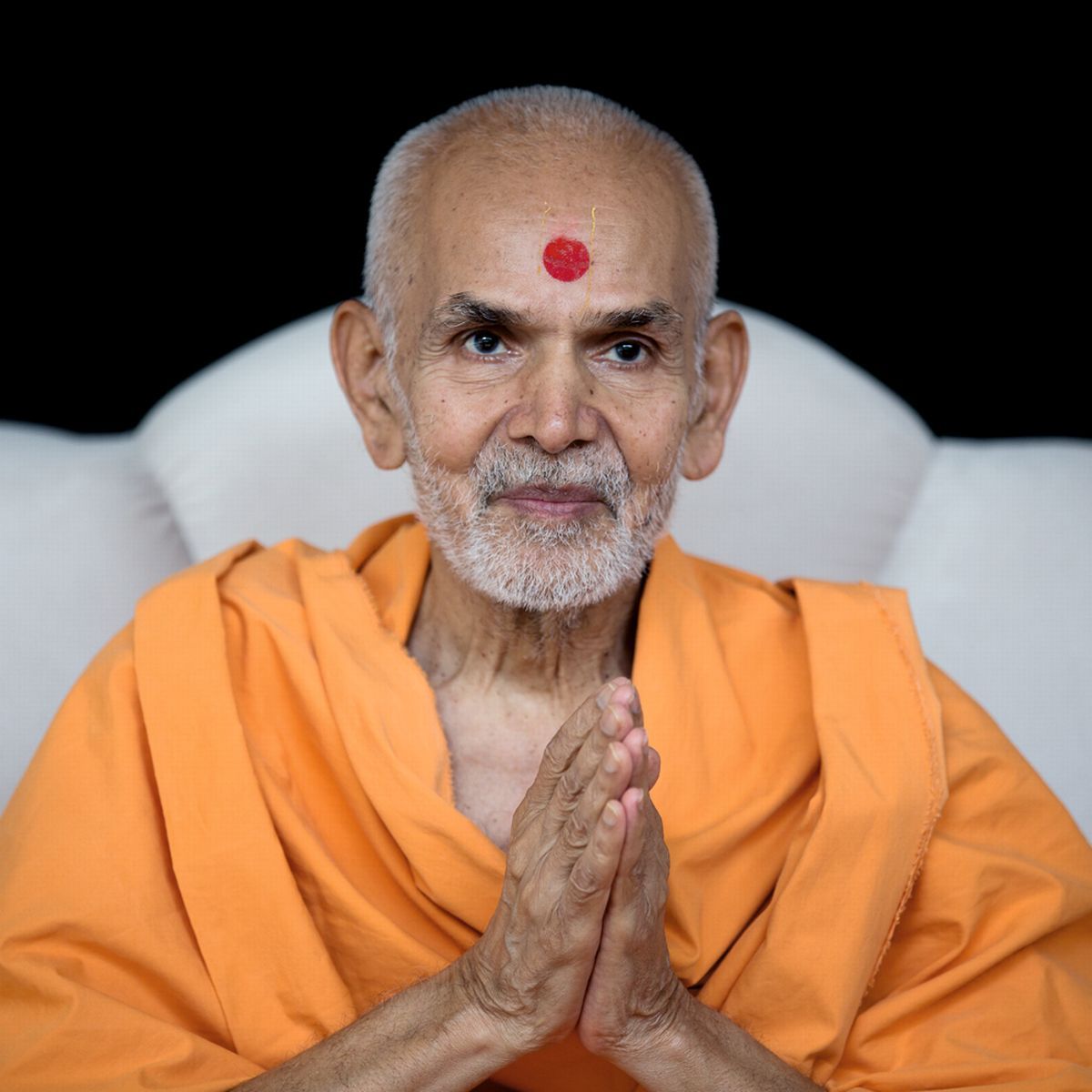 1200x1200 Mahant Swami HD Wallpaper