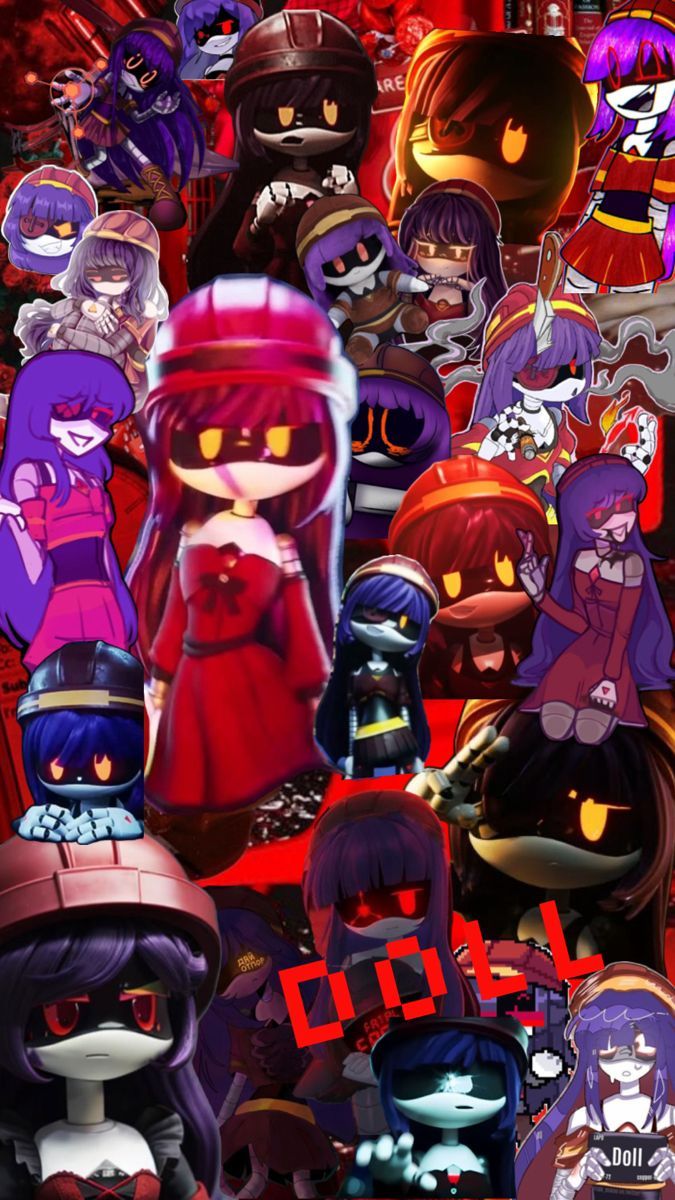 675x1200 Adorable Doll Character. Glitch productions wallpaper, Doll md cosplay, Md wallpaper
