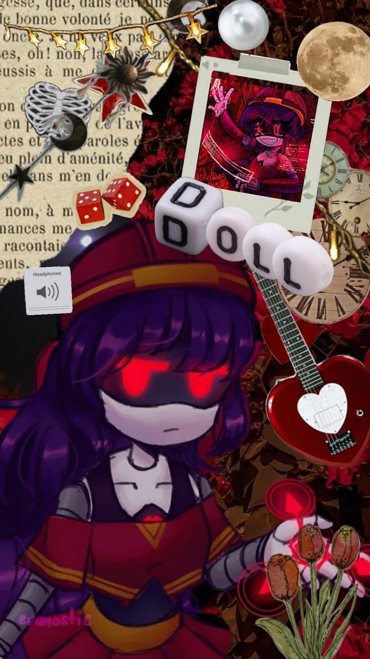736x1308 Check out poisonousluv's Shuffles #Doll #dollmurderdrones #wallpaper #murderdrones. Doll background, Doll aesthetic, Beautiful collage