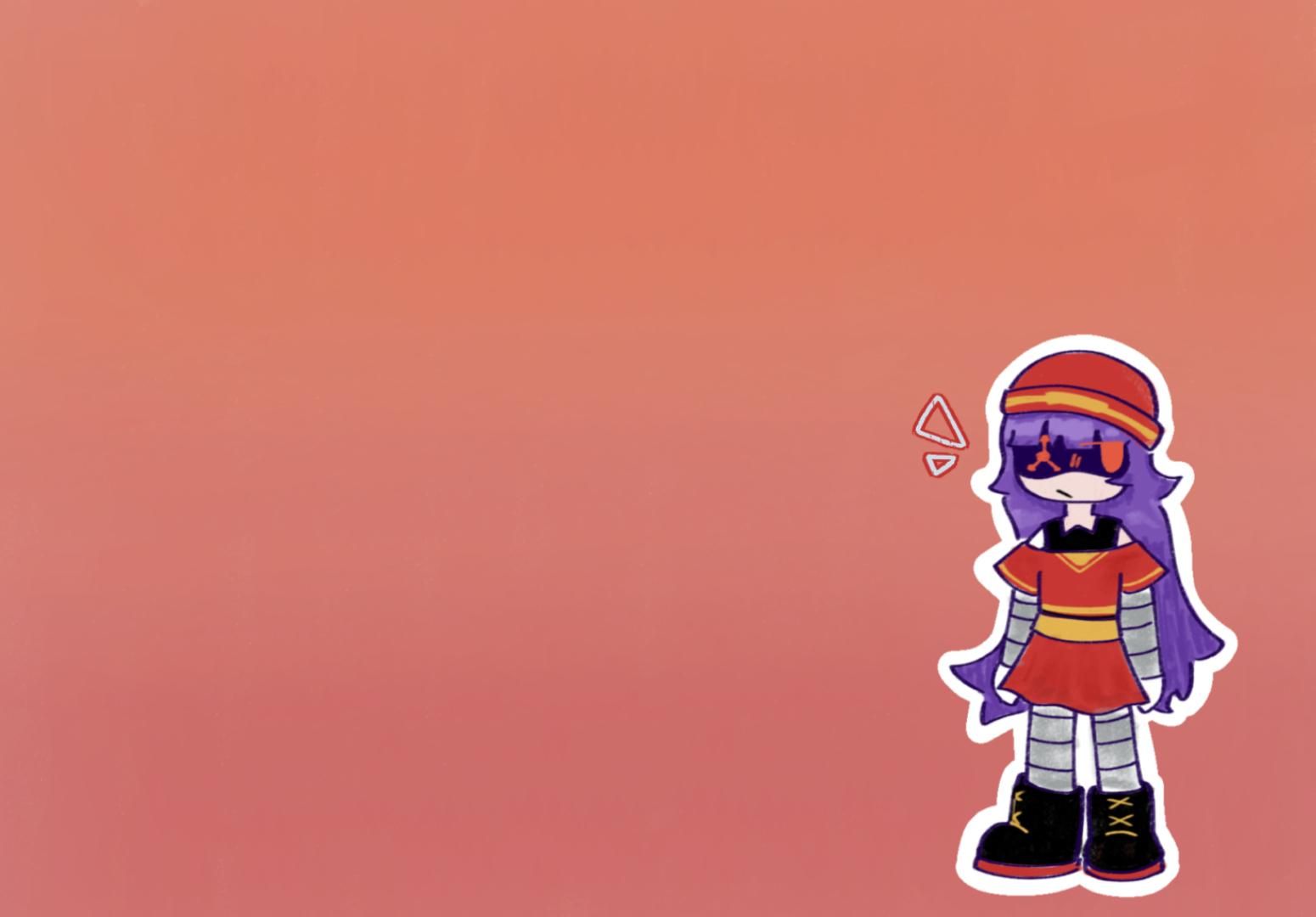 1550x1080 Doll wallpaper I made for my ipad