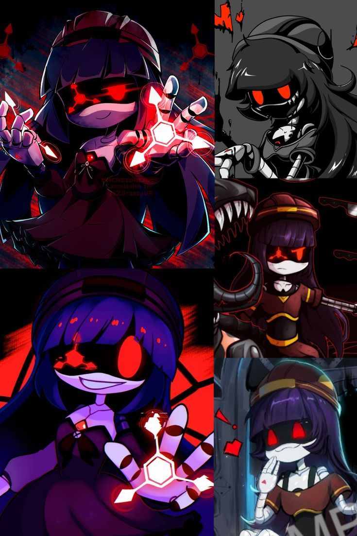735x1103 Doll Murder Drones Wallpaper