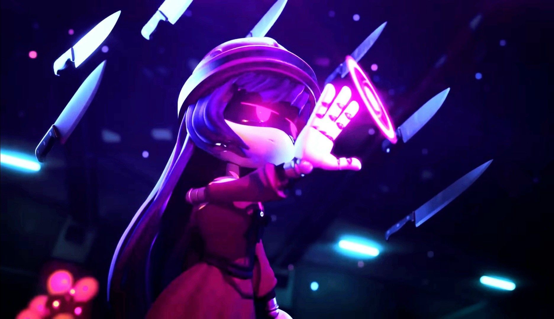 1873x1080 Murder Drones Doll Wallpaper