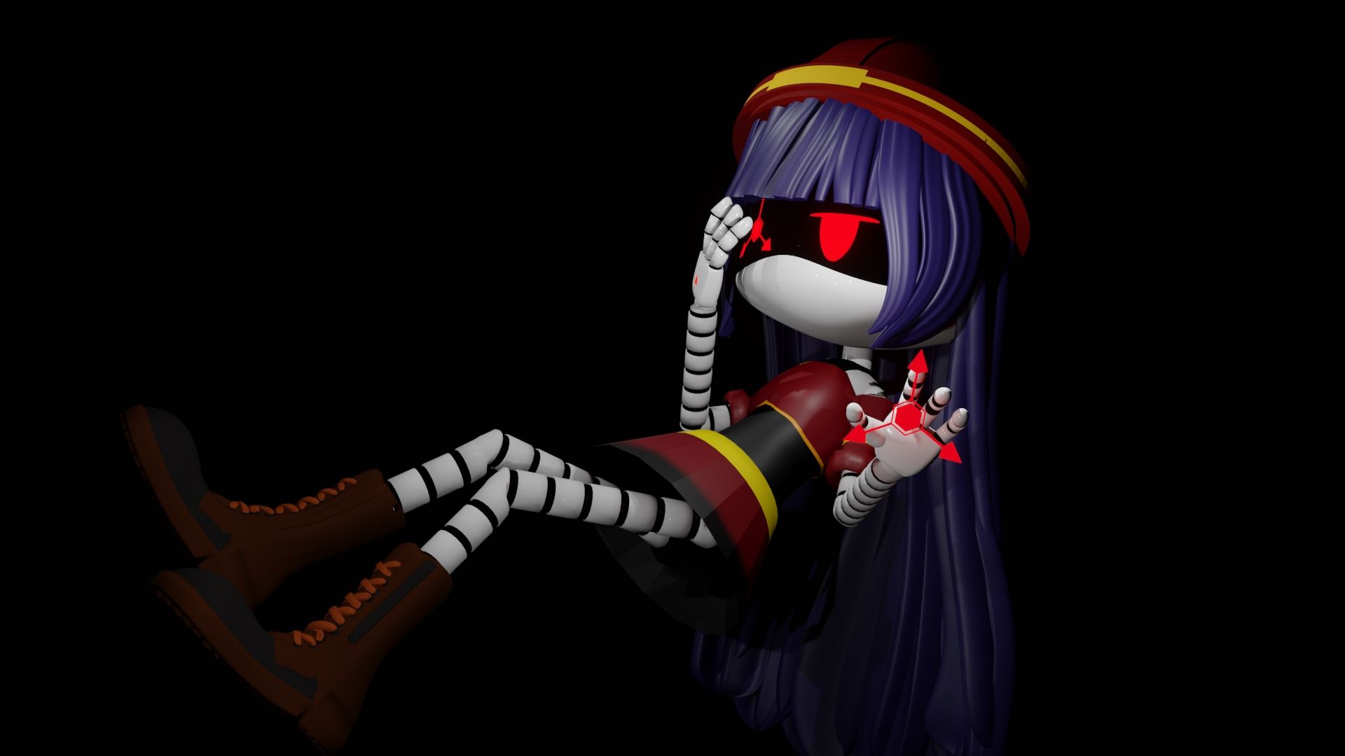 1920x1080 Model Doll (Murder Drones)