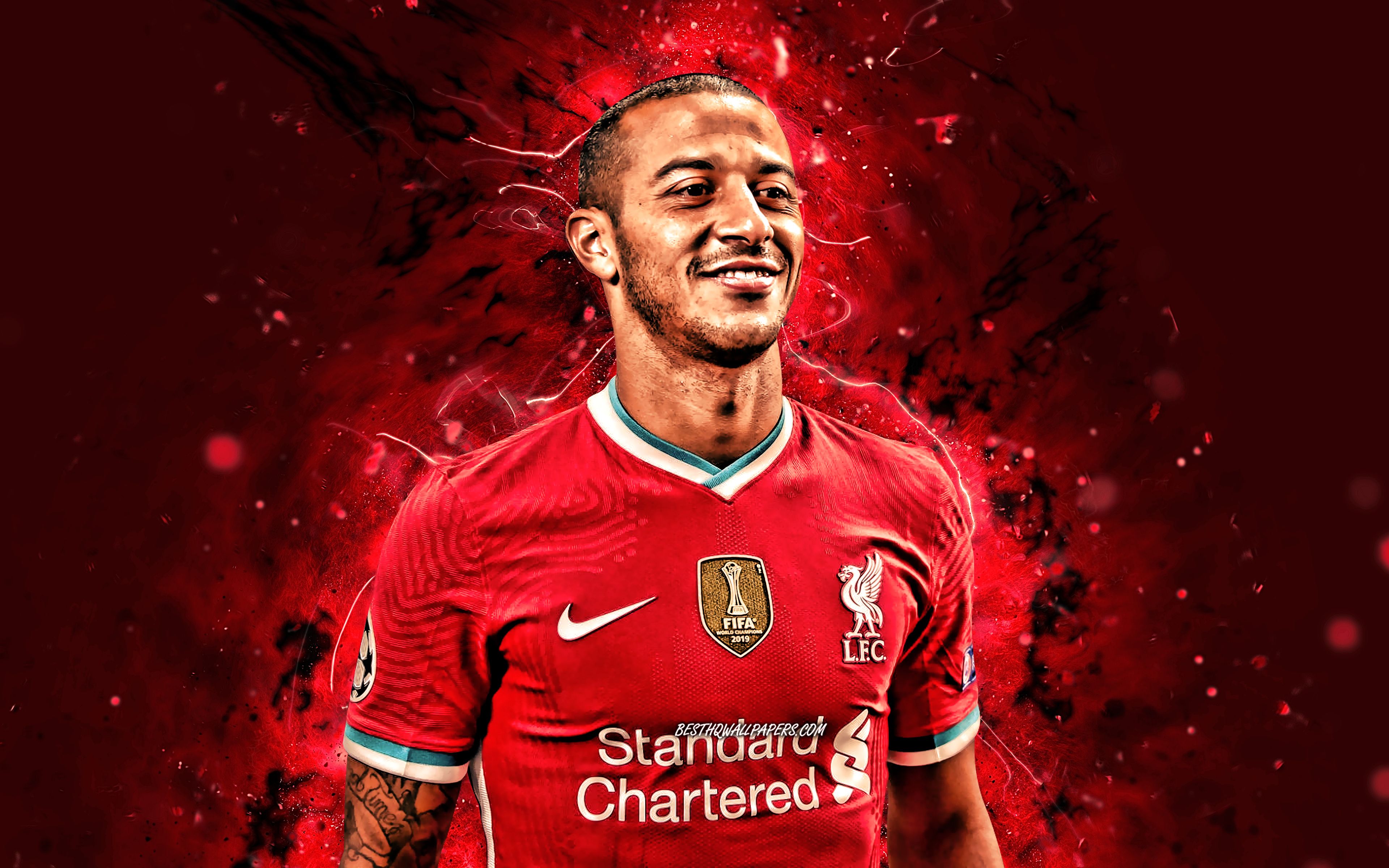 3840x2400 Thiago Liverpool Desktop Wallpaper
