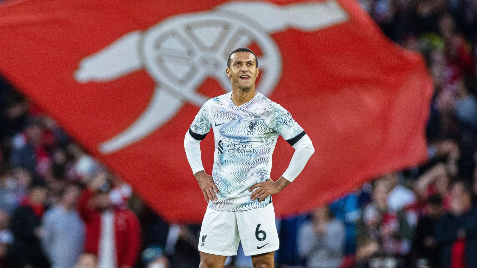 1600x900 Thiago Alcantara 'worry' for Klopp picked out after Liverpool defeat to Arsenal
