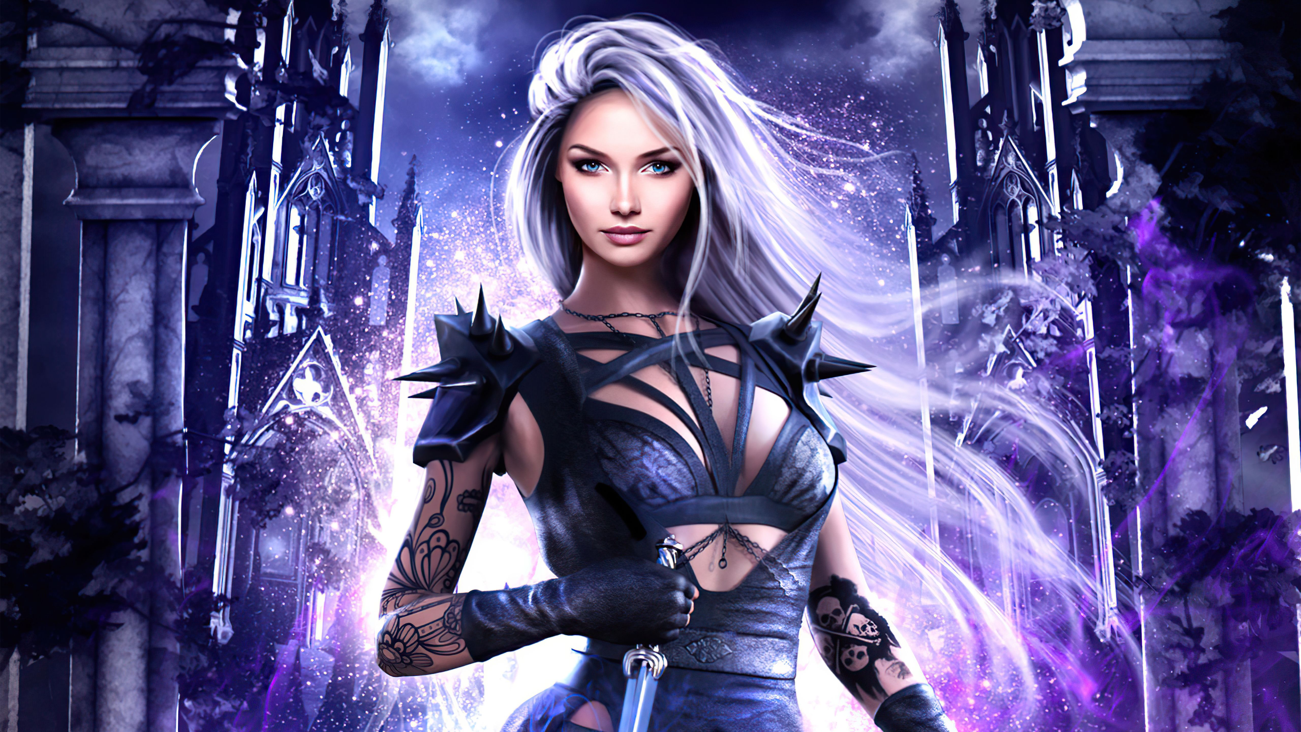 5120x2880 Dark Fantasy Paranormal Romance 5k Wallpaper, HD Artist Wallpaper, 4k Wallpaper, Image, Background, Photos and Picture
