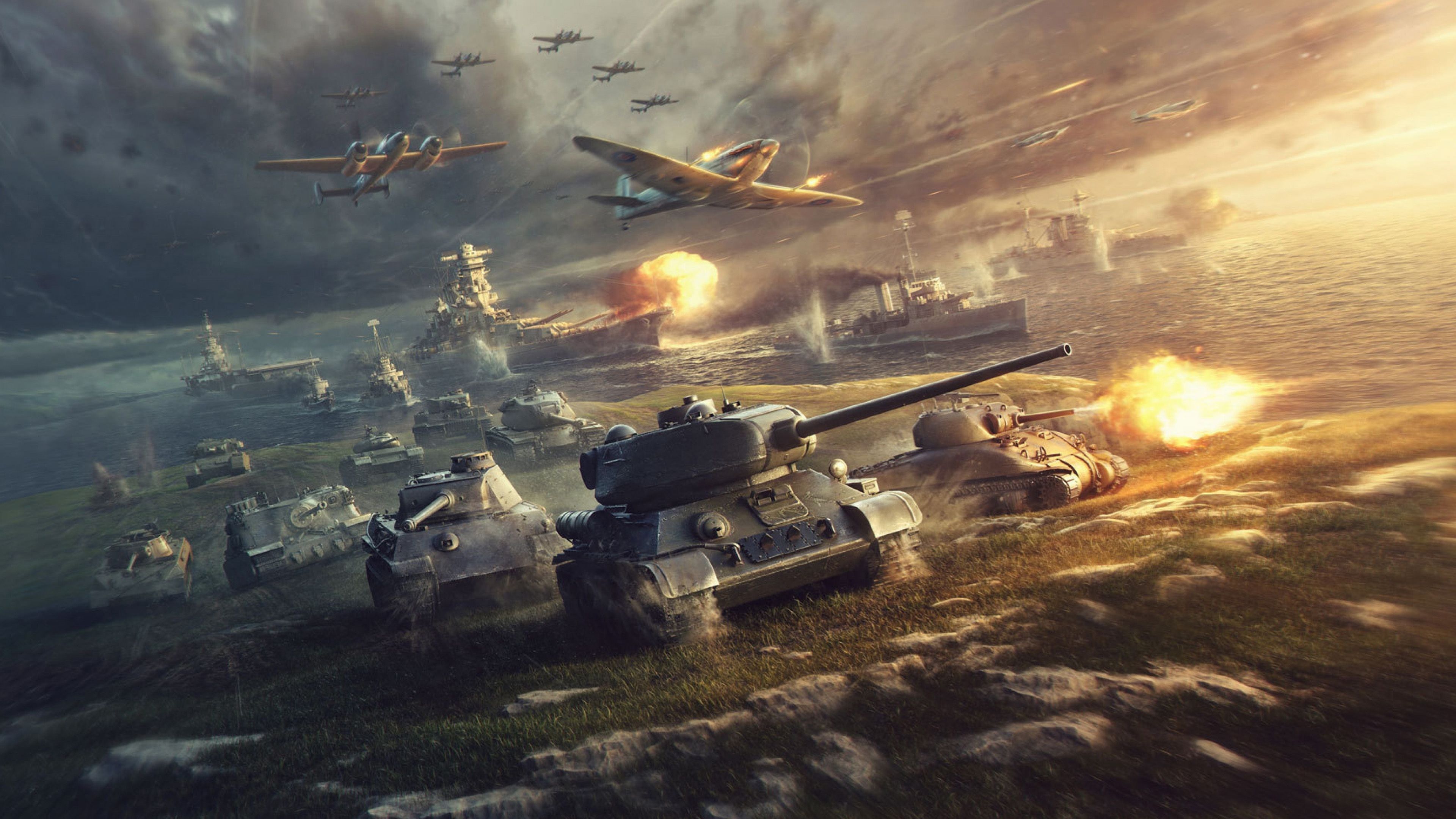 3840x2160 4k Tank Wallpaper