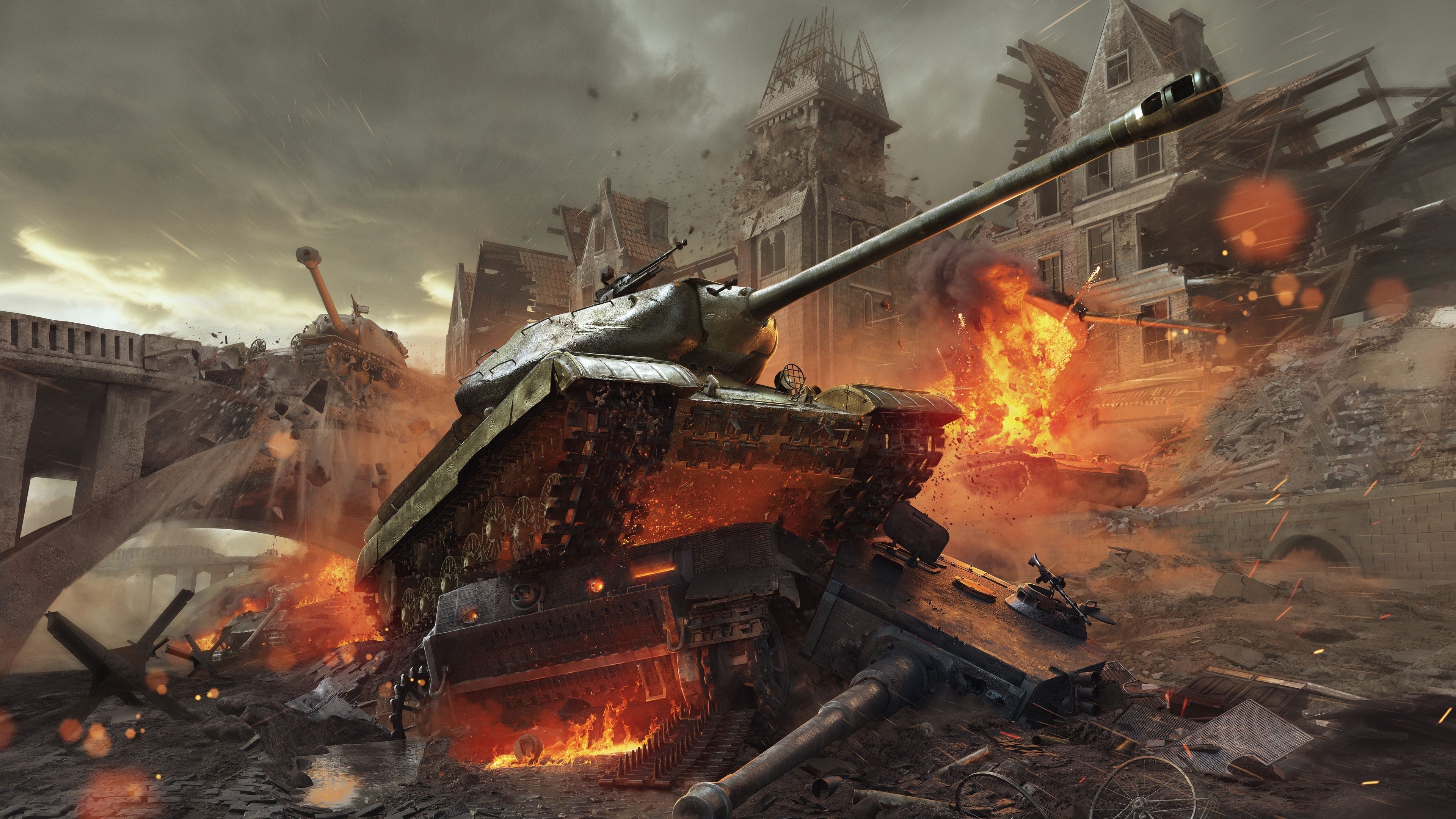 3840x2160 World of Tanks Wallpaper