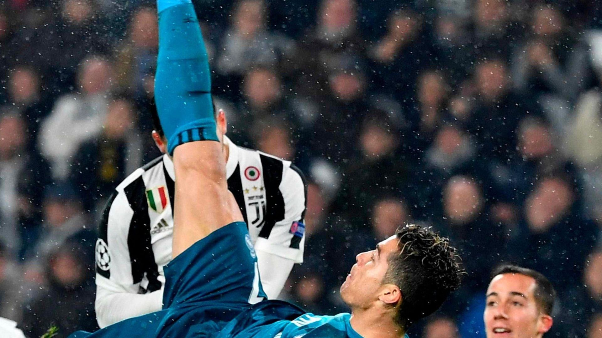 1920x1080 Watch Cristiano Ronaldo's sublime overhead kick against Juventus that has sent football world completely crazy