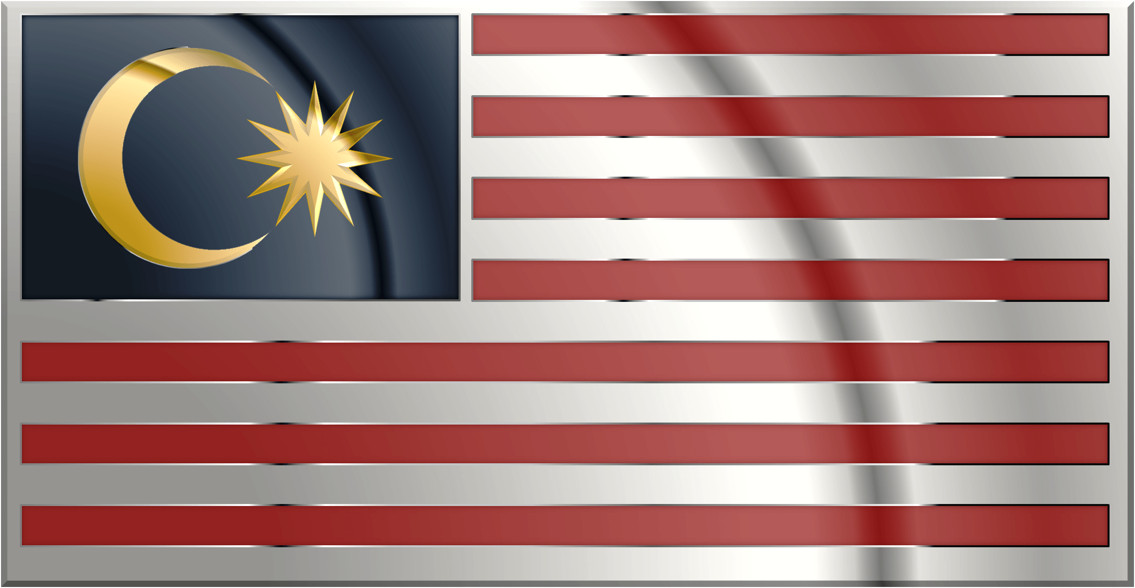 2230x1155 Malaysia Vintage Flag Wallpaper