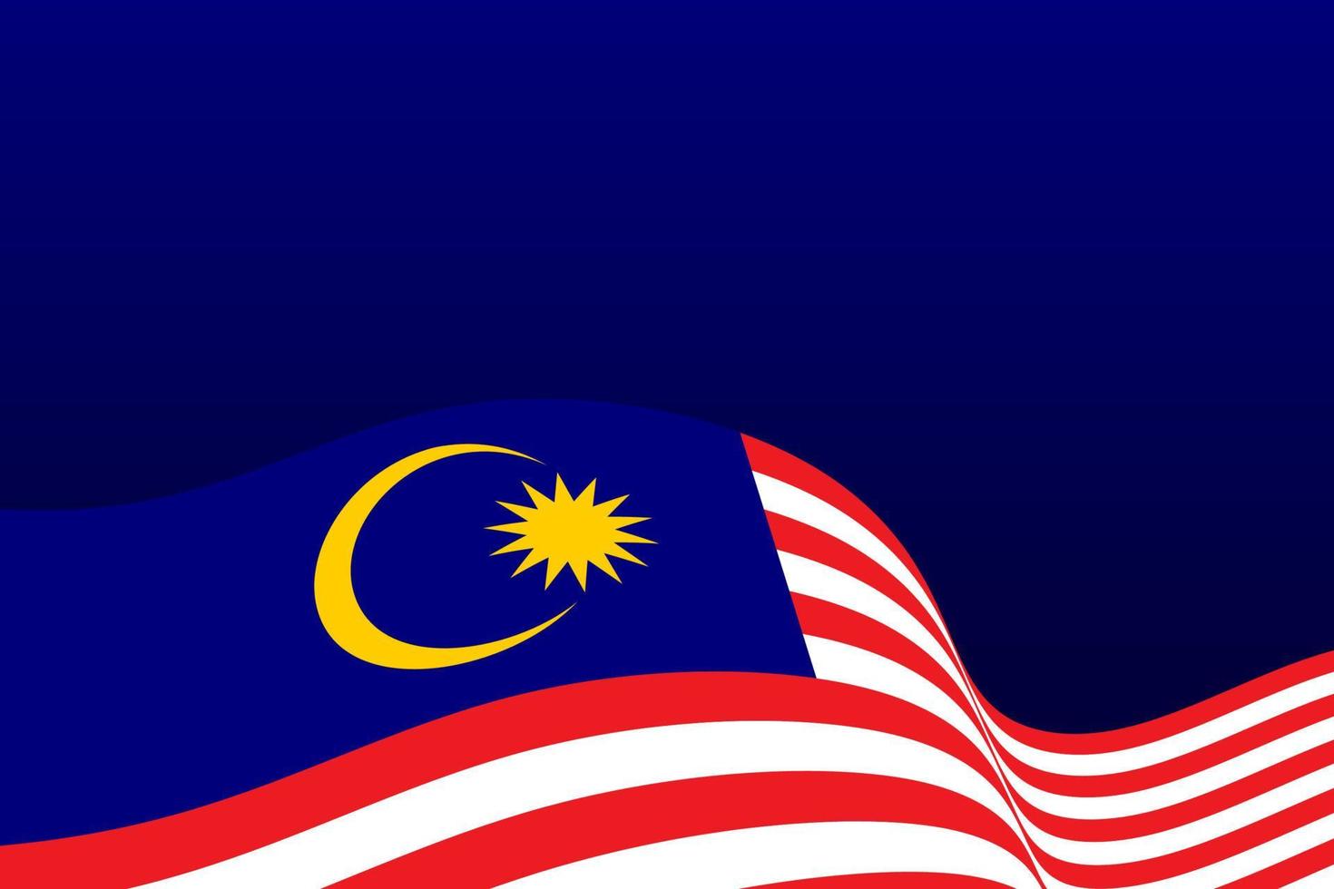 1470x980 Malaysia Flag Background Waving 3D. National Independence Day Banner Wallpaper