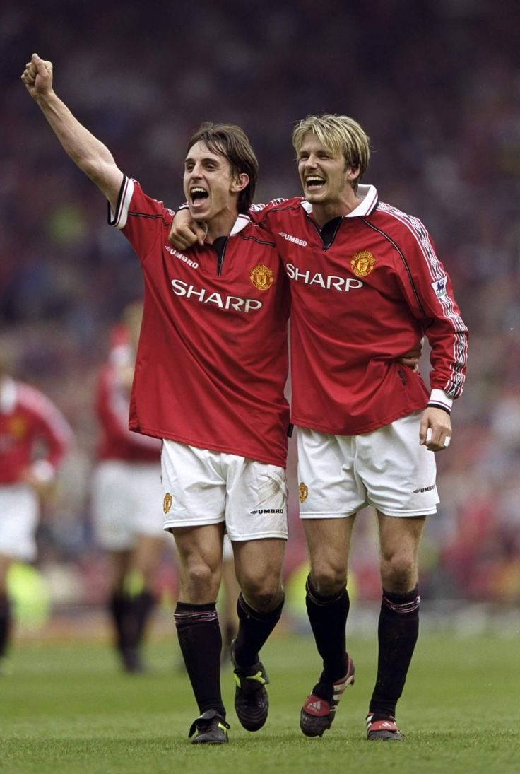 736x1095 Gary Neville × David Beckham