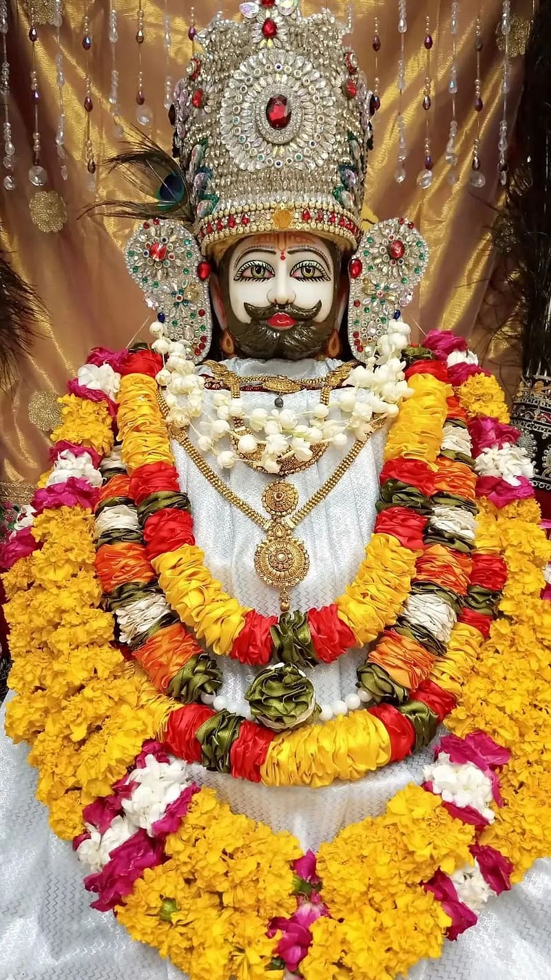 800x1422 HD khatu shyam ji wallpaper
