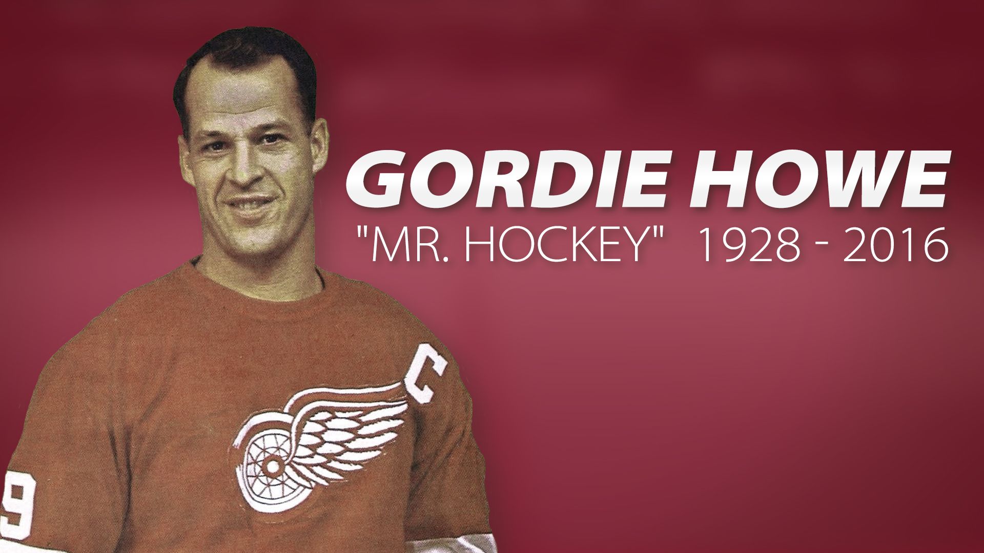 1920x1080 Gordie Howe Wallpaper