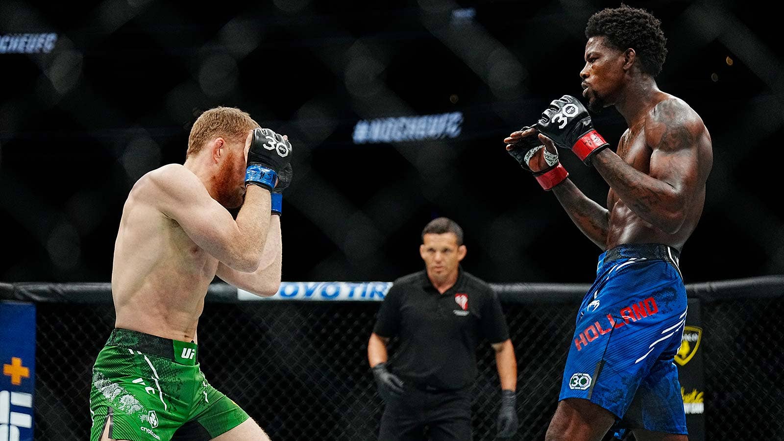 1600x900 Jack Della Maddalena Proves Too Much For Kevin Holland As He Battles His Way To A Split Decision Victory