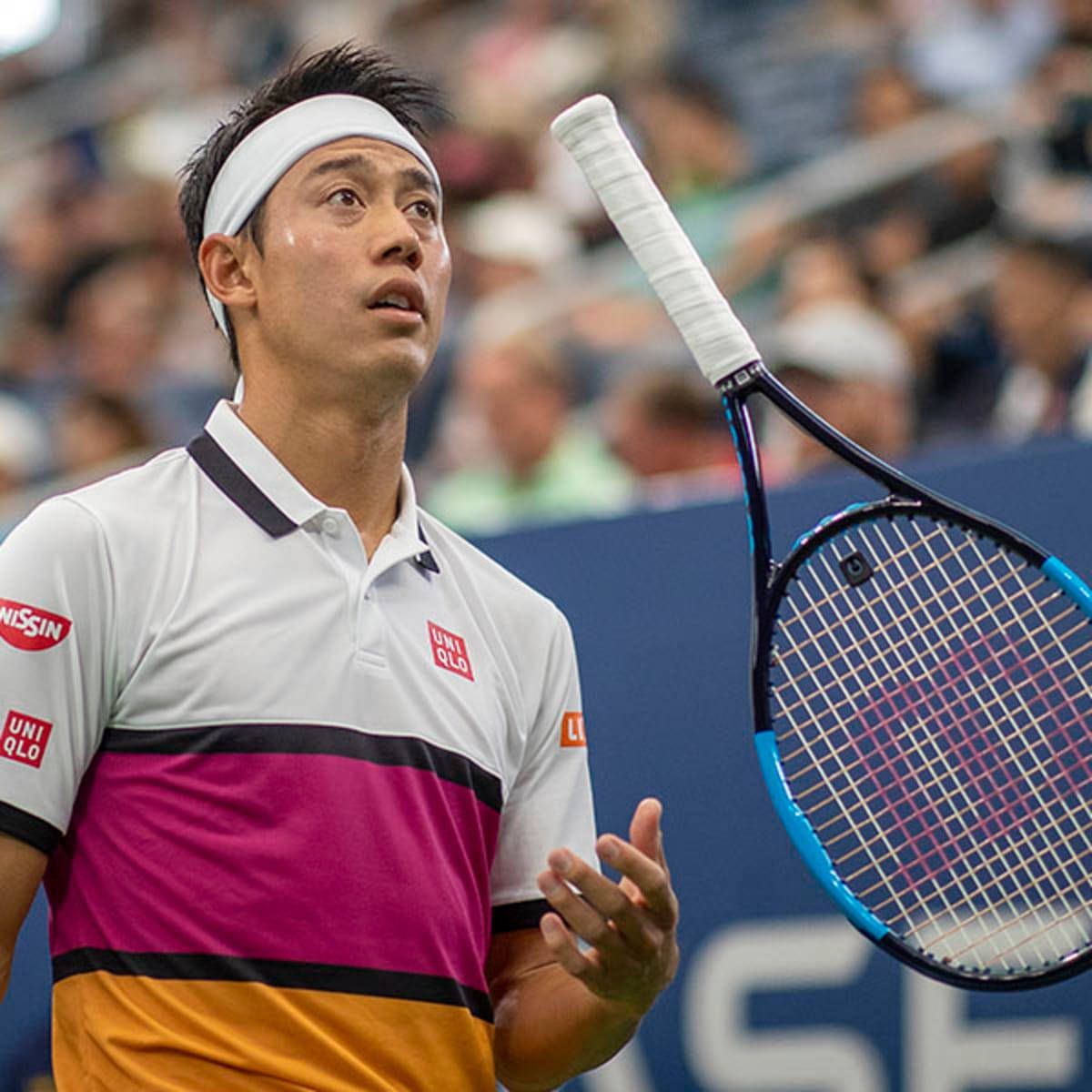 1200x1200 Racket Nishikori Outfit Uniqlo X Nishikori Tokyo Olympic DRY EX POLO SHIRT NEW ARRIVAL