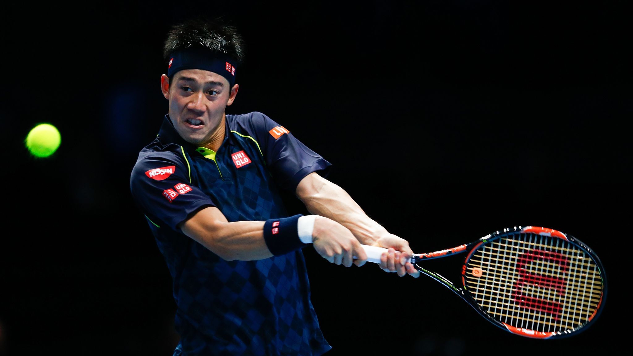 2048x1152 Japan Open: Kei Nishikori beats Donald Young to reach round two