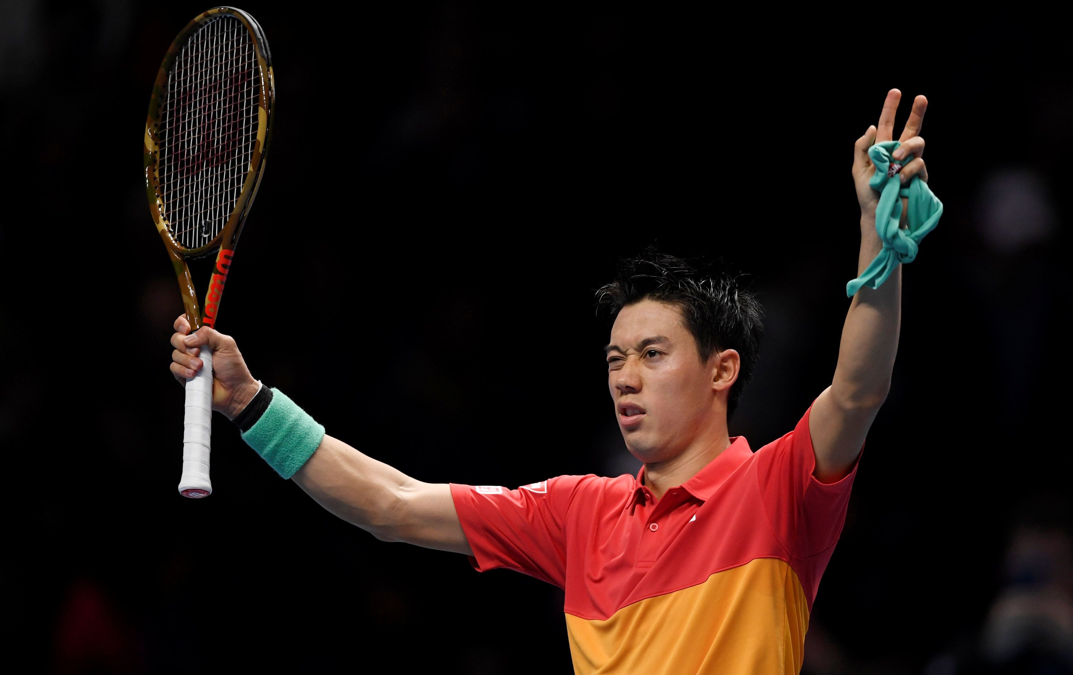 3500x2201 Phone wallpaper: Sports, Kei Nishikori, Japanese, Tennis 459329
