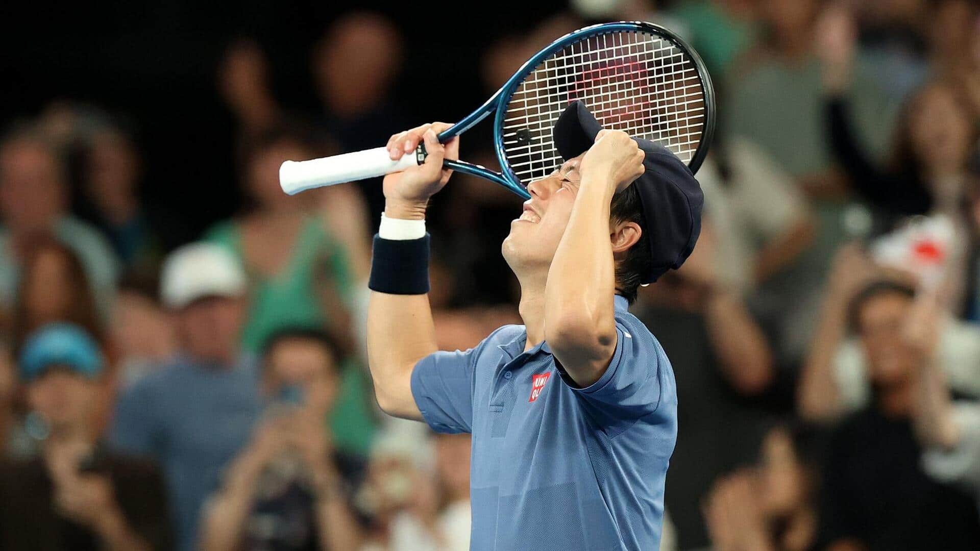 1920x1080 Australian Open: Kei Nishikori Attains Feats With Another Five Set Win