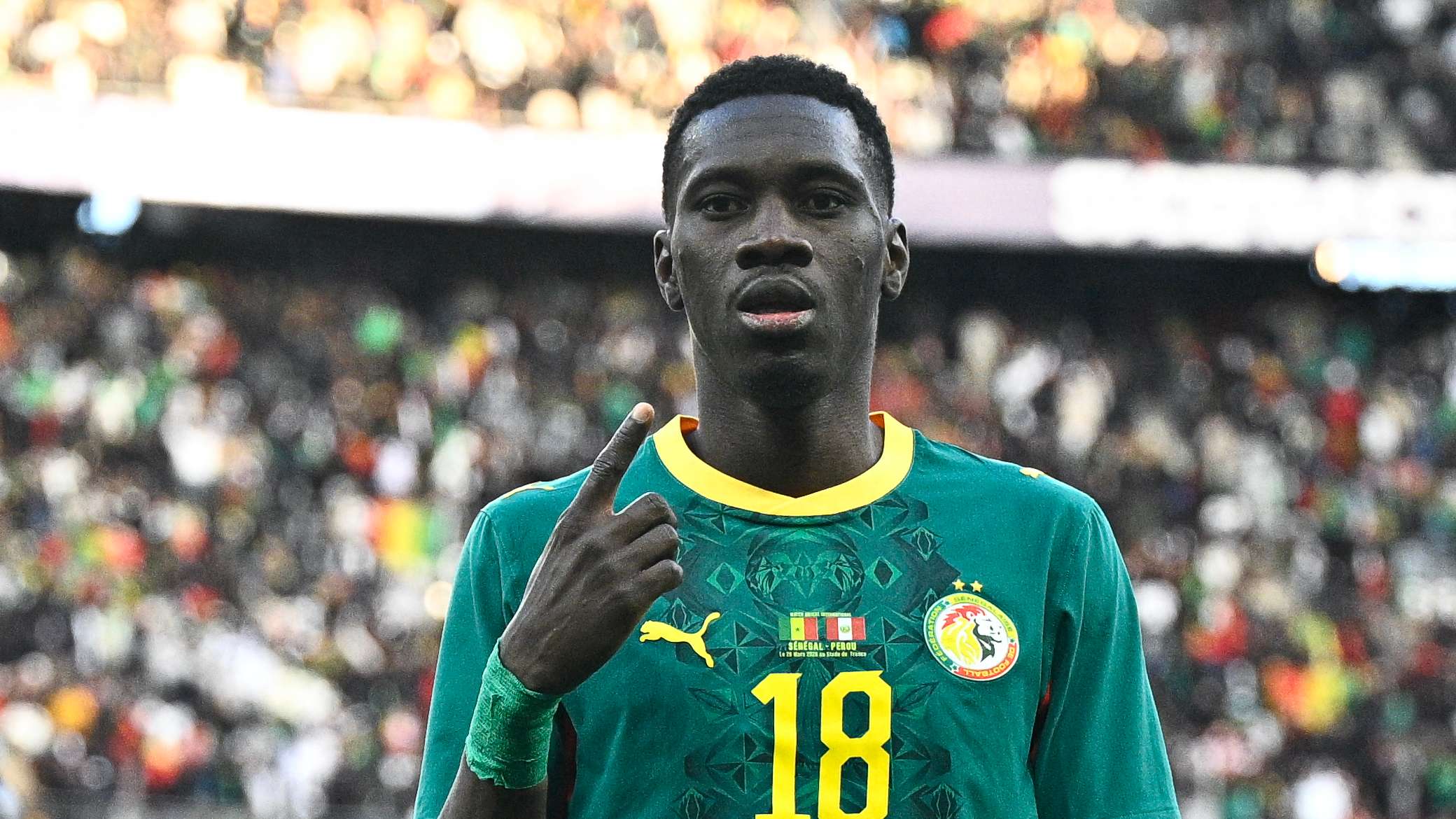2080x1170 Crystal Palace boss Pierre Sage makes difficult Ismaila Sarr admission amid strong Liverpool transfer approach. Goal.com US