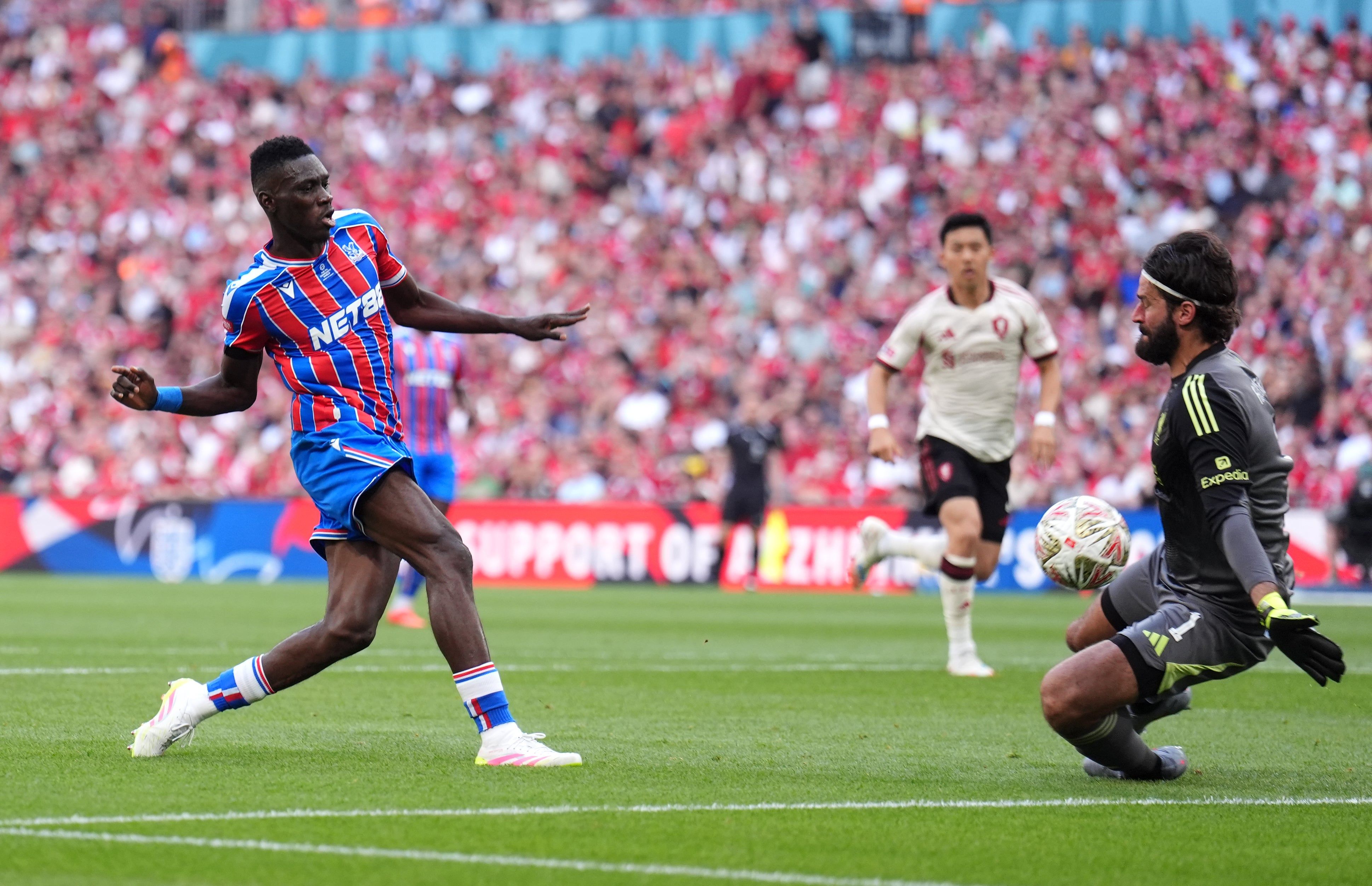 3878x2506 Ismaila Sarr is Crystal Palace's unheralded star in Community Shield win over Liverpool at Wembley