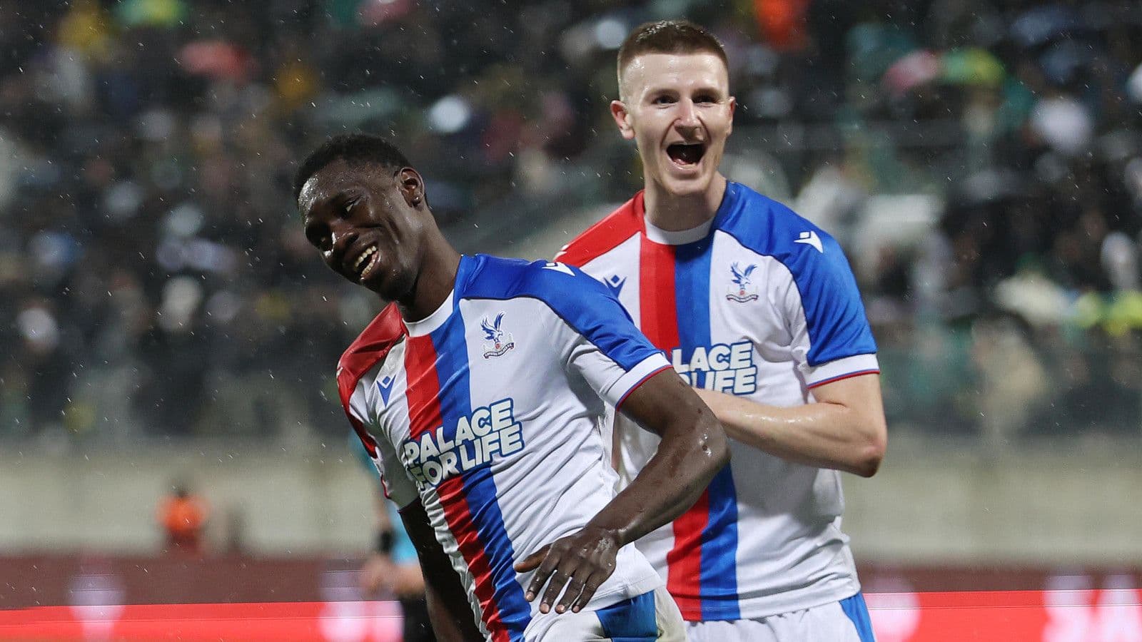 1600x900 Vodacom Soccer. News. Ismaila Sarr Fires Crystal Palace Into Europa Conference League Quarter Finals