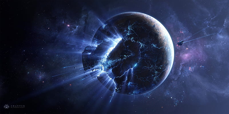 800x400 Planet Explode, HD wallpaper