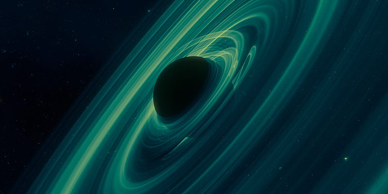 800x400 Sci Fi, Black Hole, Space, Stars, HD wallpaper