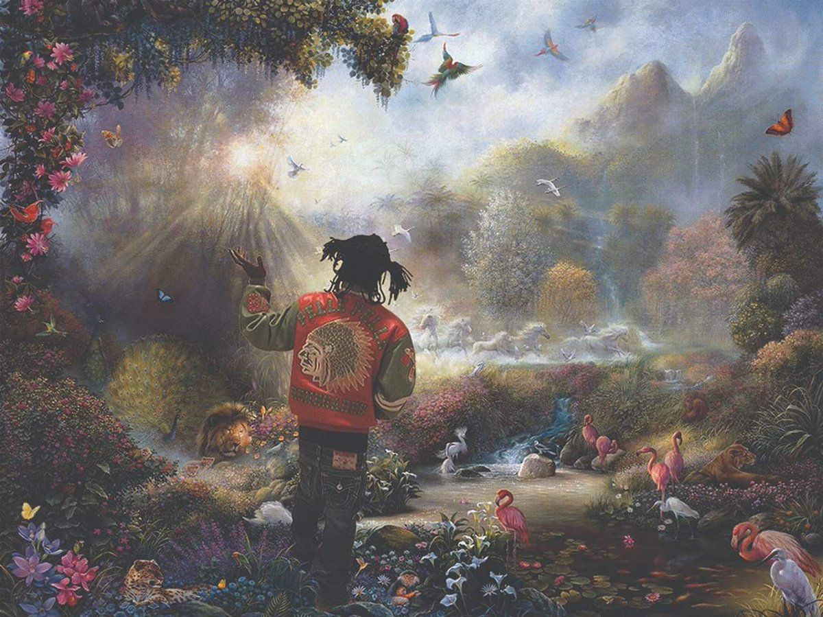 1200x899 Chief Keef in The Garden of Eden (Colorized, 2019)